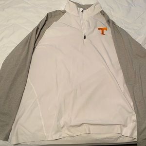 Tennessee Volunteers Cutter and Buck Long Sleeve Golf Quarter Zip.